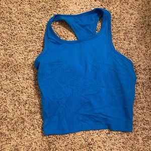 Ebb to street racerback tank cropped